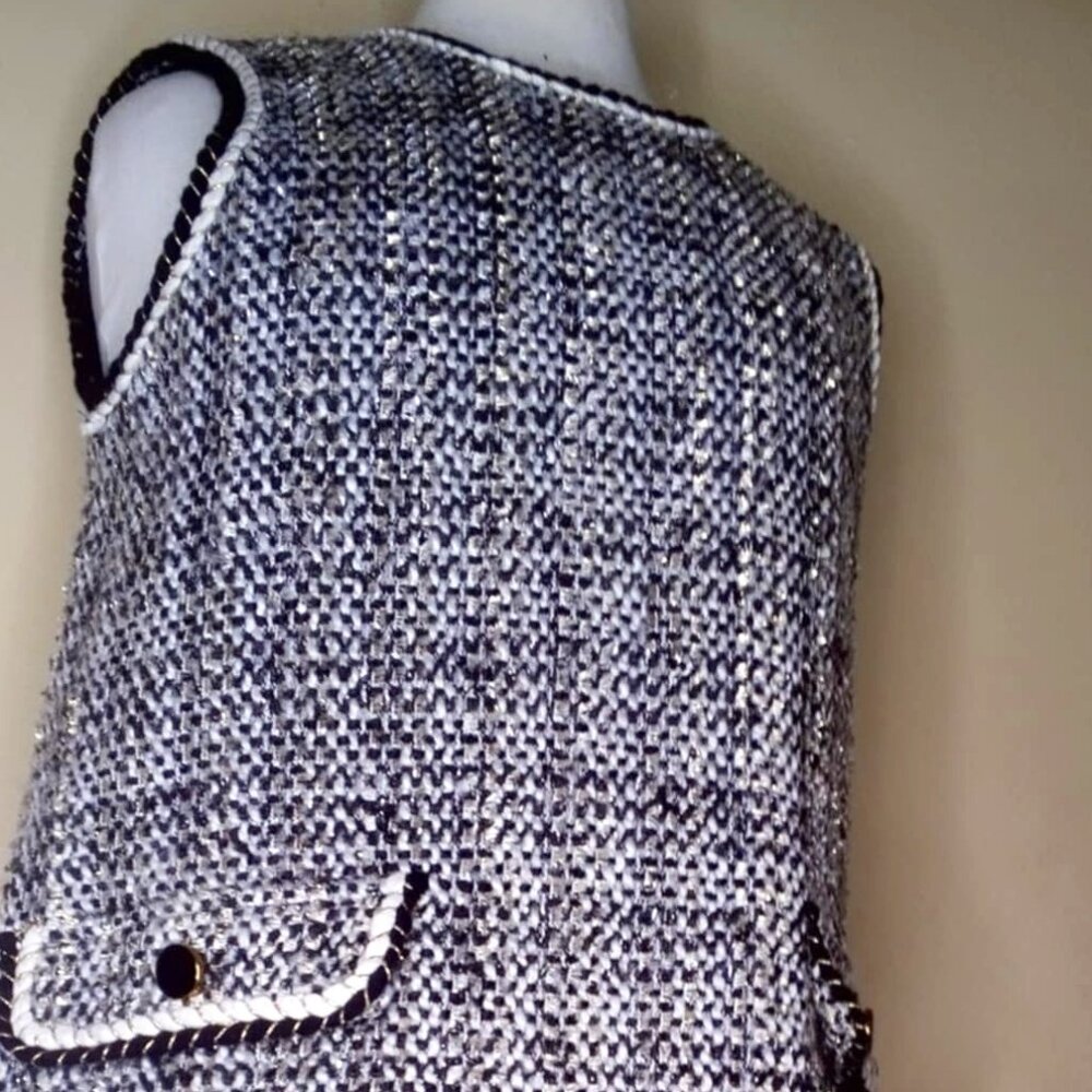 Large Tweed Spring Dress